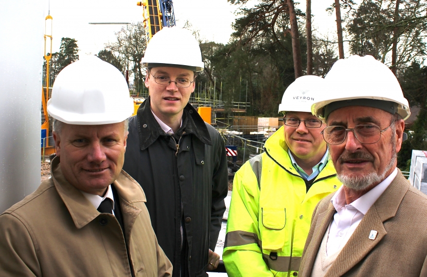 Michael Tomlinson and Cllr Paul Johns